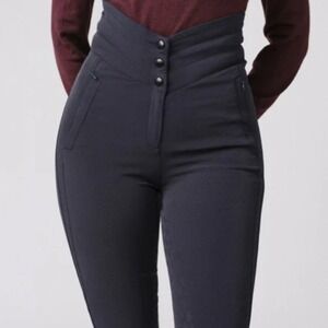 NWT PS of Sweden Paris Navy Riding Full Seat Silicone High Waist Breeches 12
